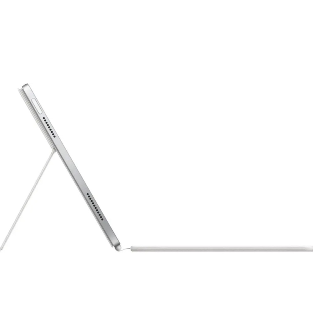 Sleek Silver Tablet with Stand and Stylus